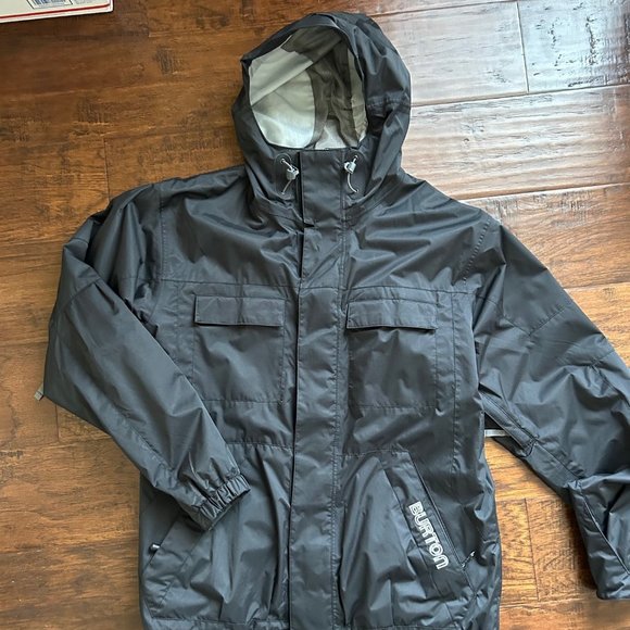 Burton mens snowboarding ski winter black jacket size Medium M - Picture 2 of 11